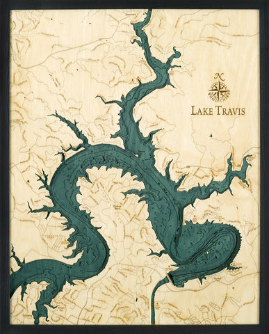 Lake Travis Wood Chart