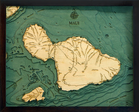 Individual Hawaiian Island Charts