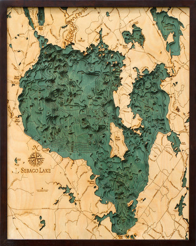 Sebago Lake Wood Chart