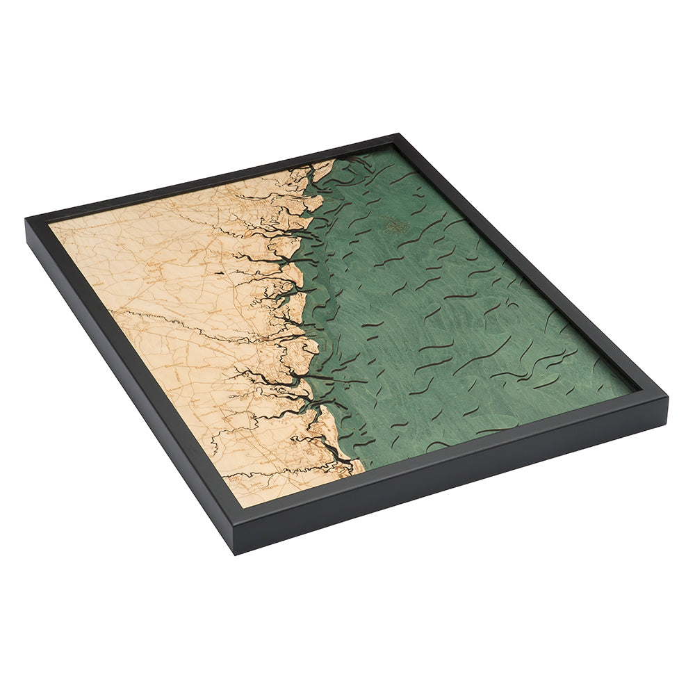 Georgia Coast Wood Chart