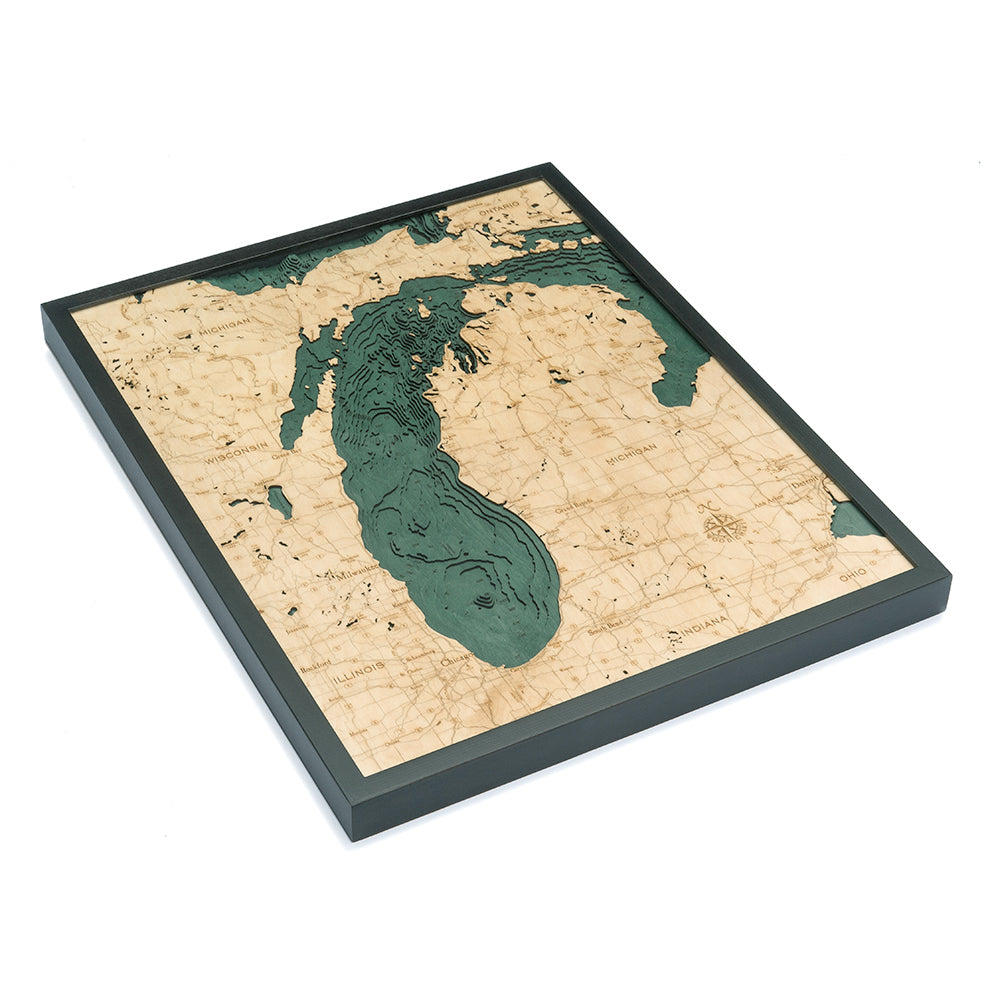 Lake Michigan Wood Chart