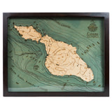 Catalina Island Wood Chart