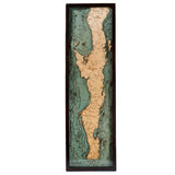 Baja California Wood Chart