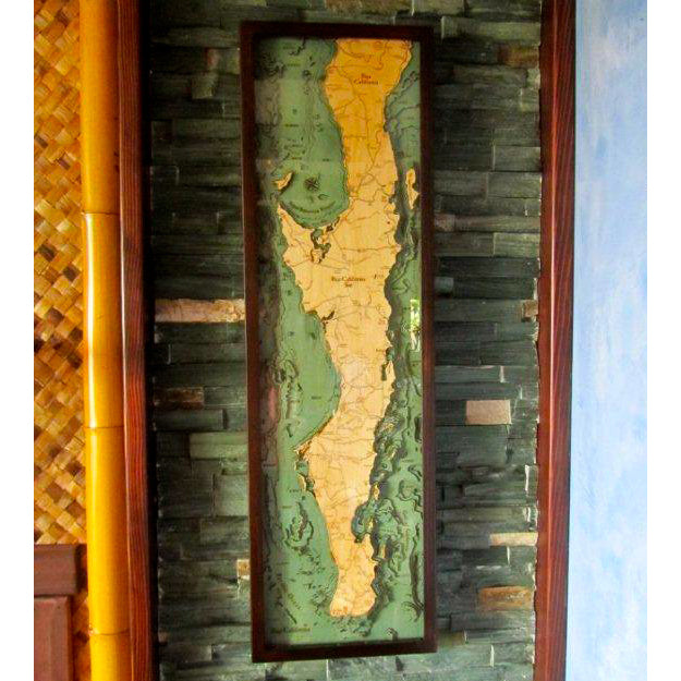 Baja California Wood Chart