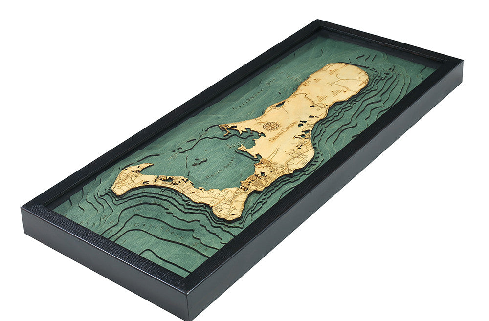 Grand Cayman Wood Chart