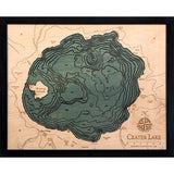 Crater Lake Wood Chart