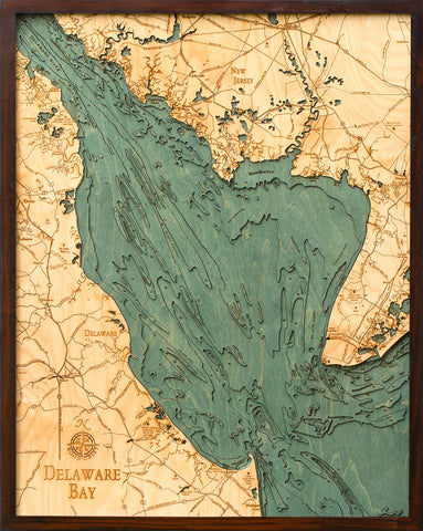 Delaware Bay Wood Chart