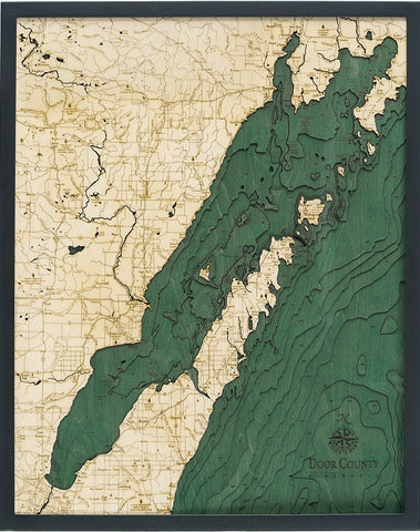 Green Bay (Door County) Wood Chart