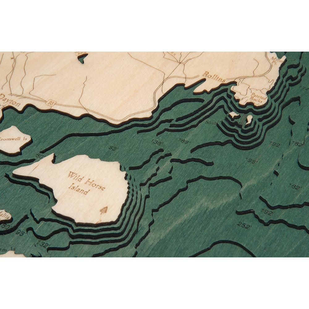 Flathead Lake Wood Chart