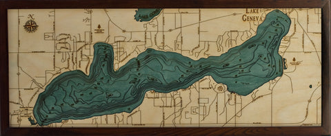 Lake Geneva Wood Chart