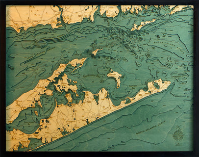 Long Island Sound Wood Chart