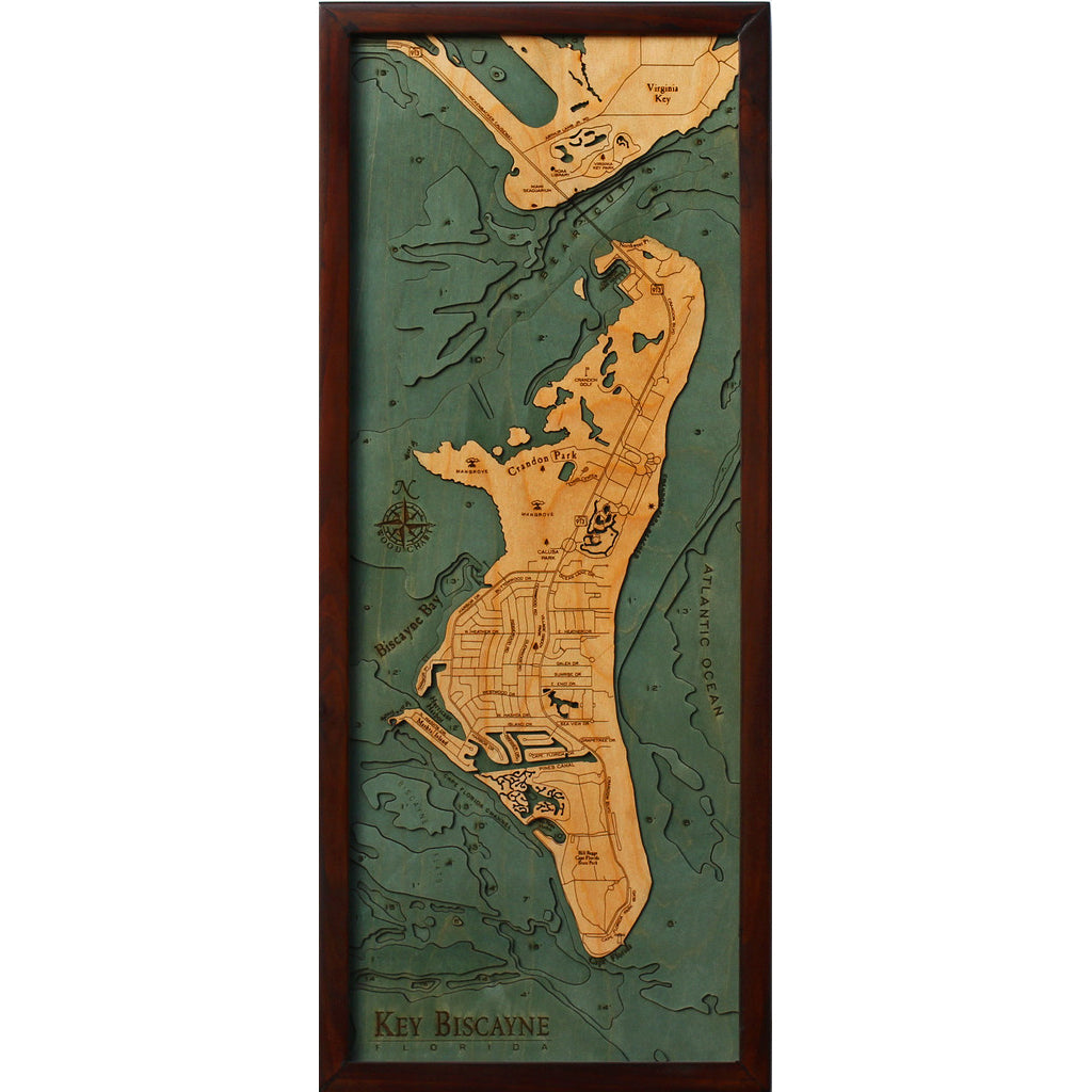 Key Biscayne Wood Chart
