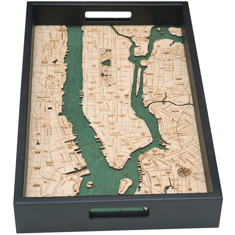 Manhattan Serving Tray Wood Chart