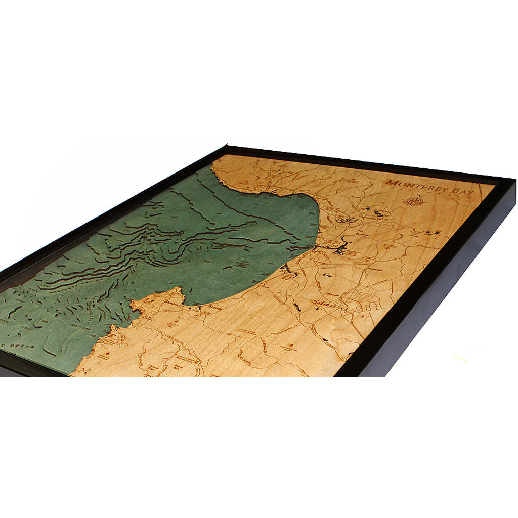 Monterey Bay Wood Chart