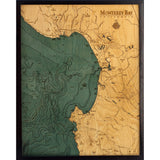 Monterey Bay Wood Chart