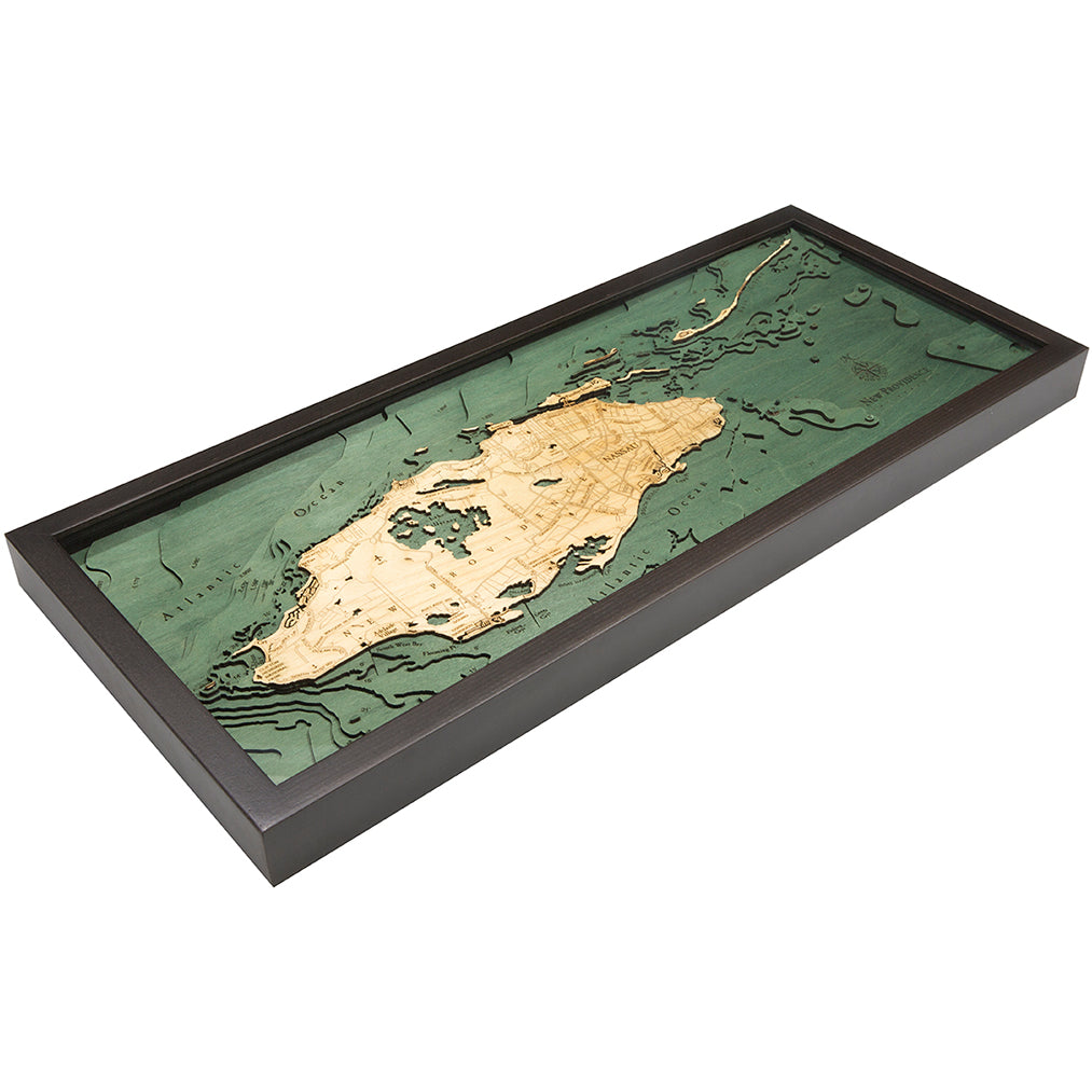 Nassau (Bahamas) Wood Chart