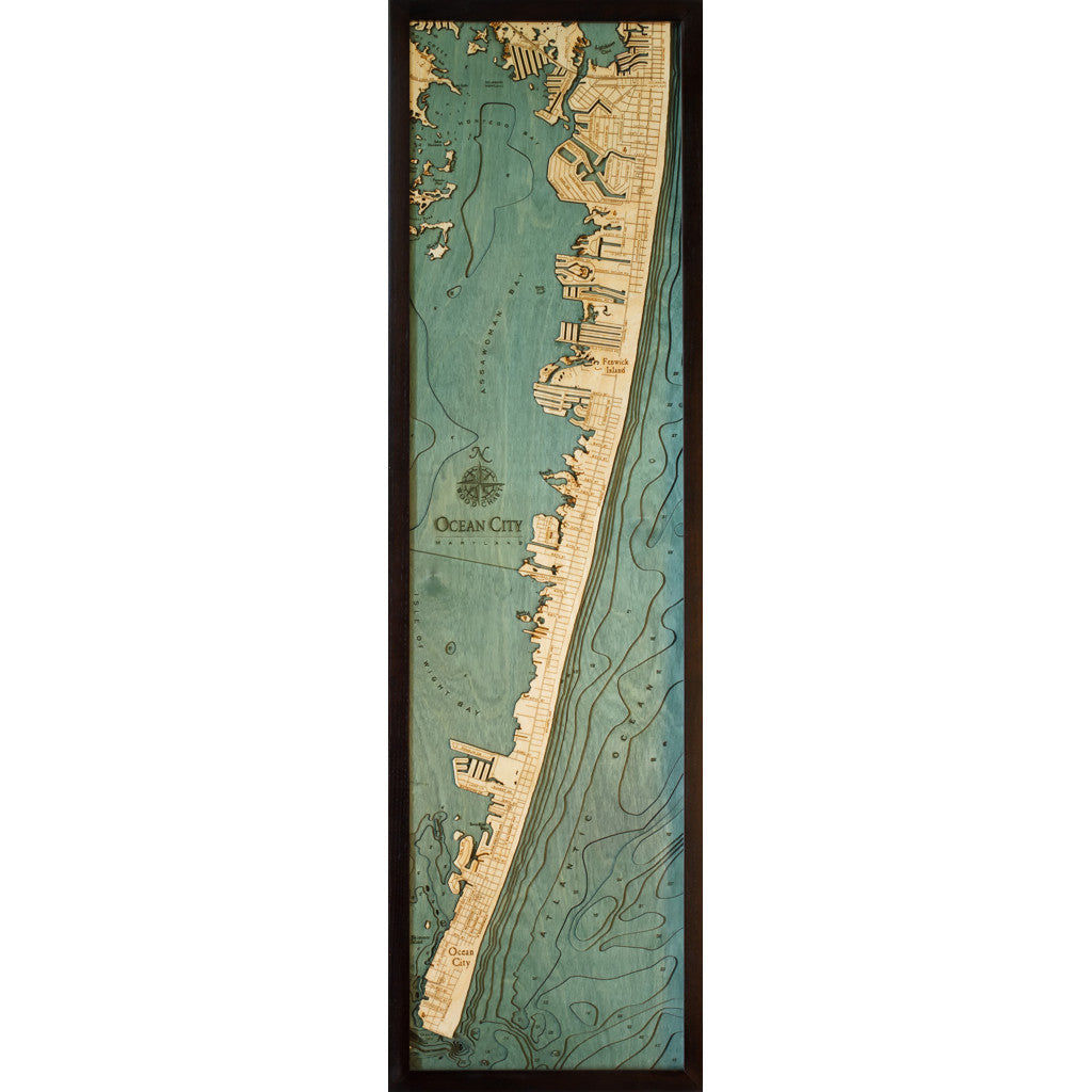 Ocean City Wood Chart