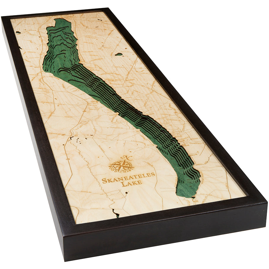 Lake Skaneateles Wood Chart