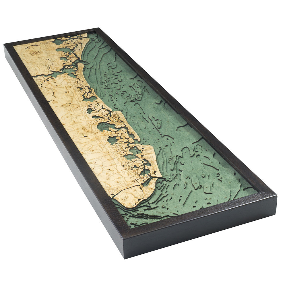 New Jersey South Shore Wood Chart