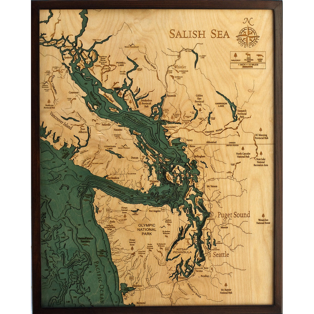 Salish Sea Wood Chart