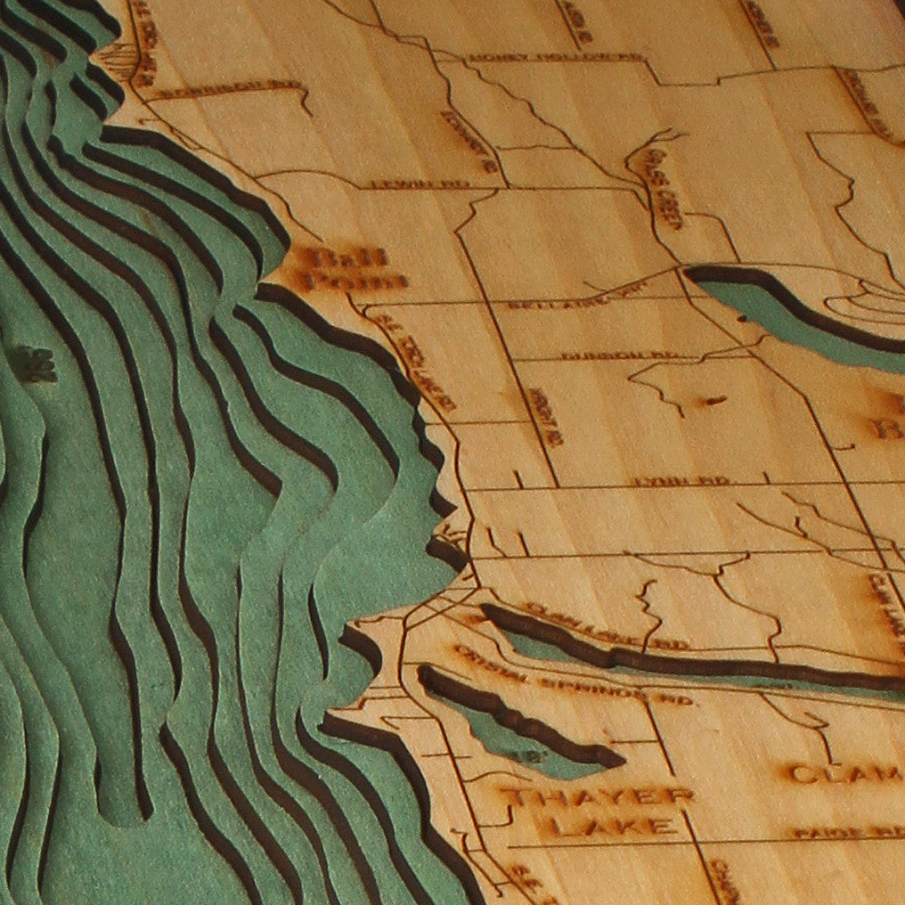 Torch Lake Wood Chart