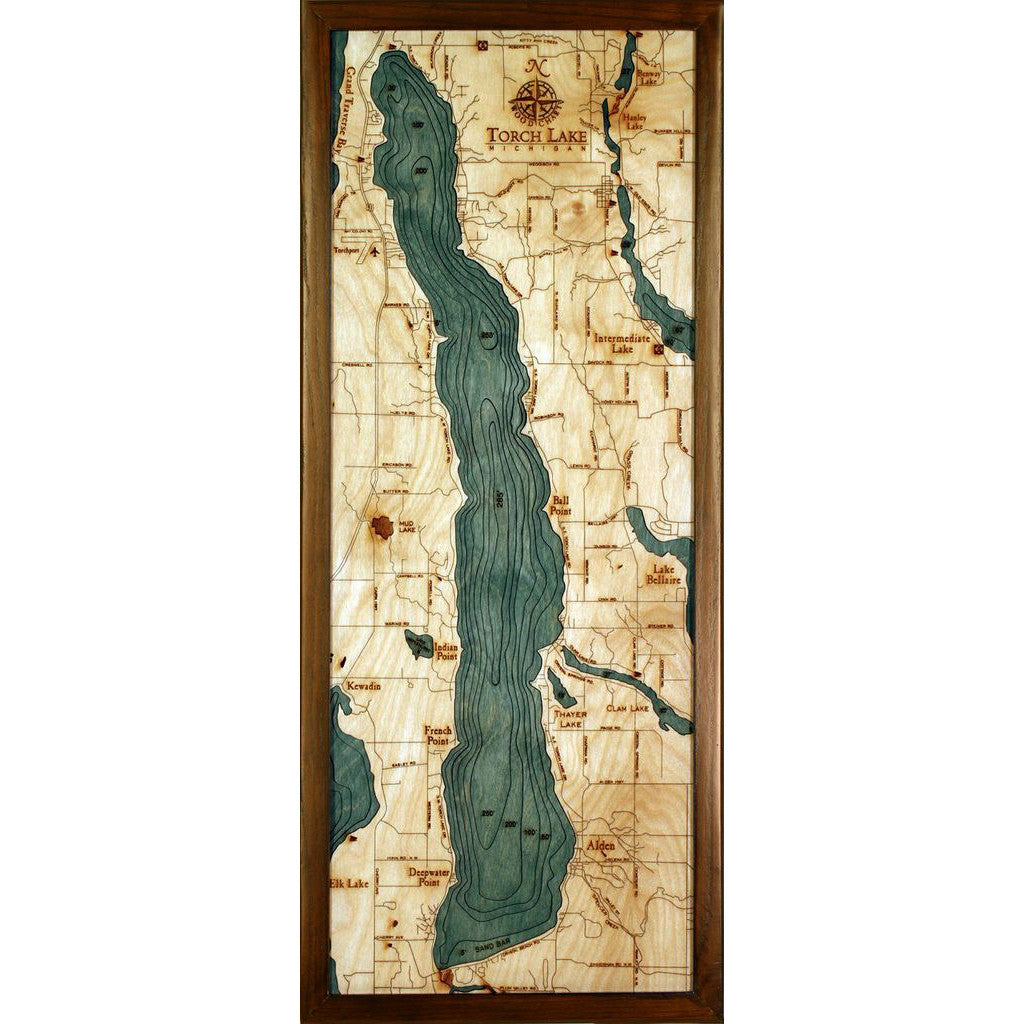 Torch Lake Wood Chart