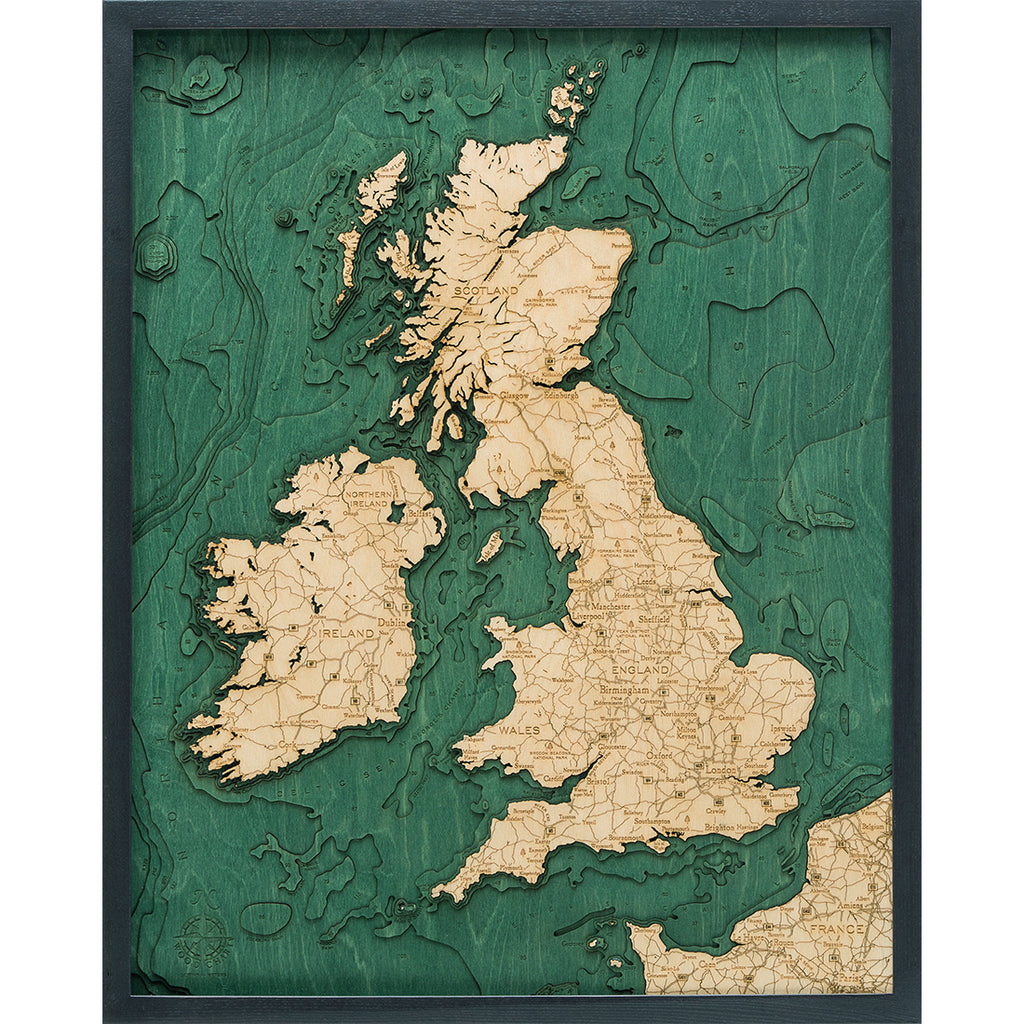 United Kingdom Wood Chart