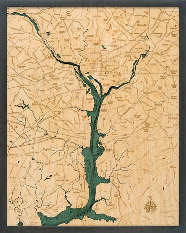 Washington DC Wood Chart