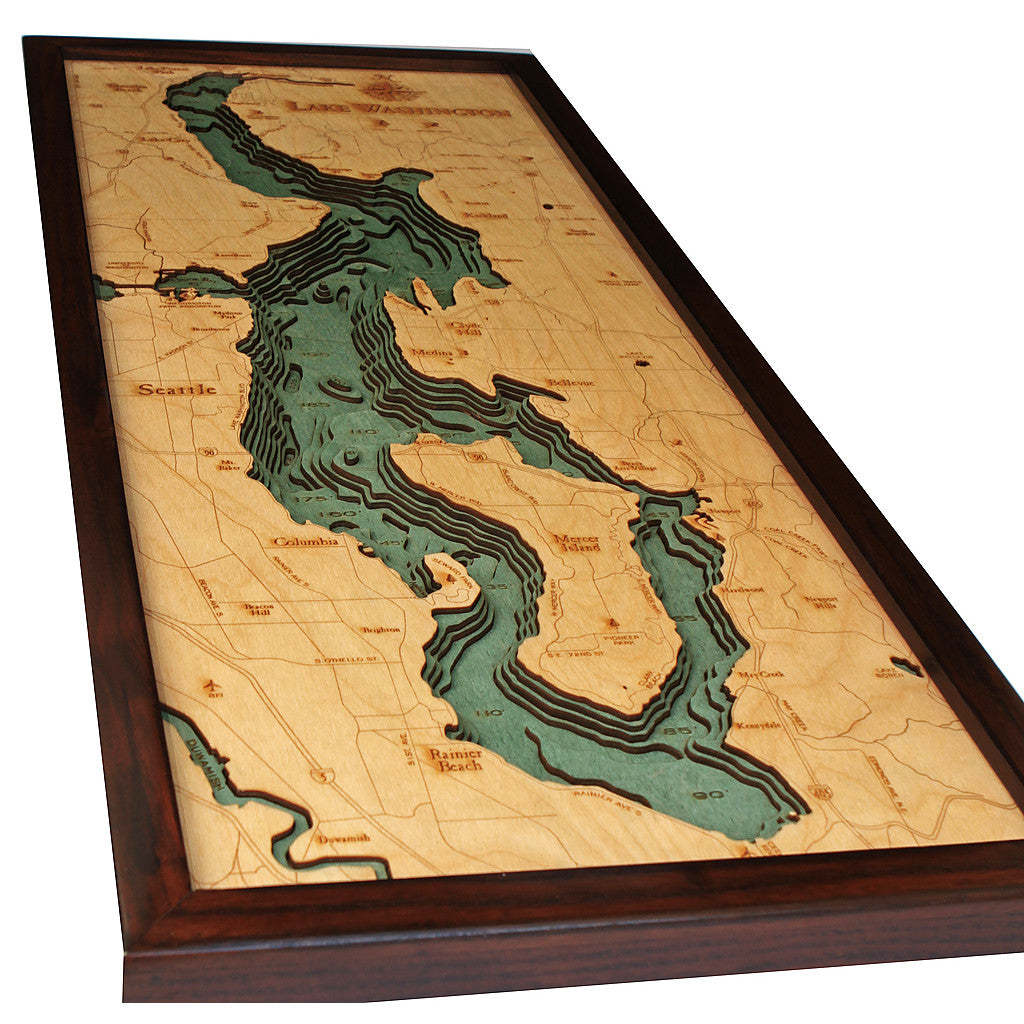 Lake Washington Wood Chart