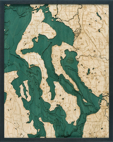 Whidbey and Camano Wood Chart