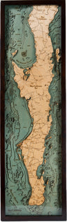 Baja California Wood Chart