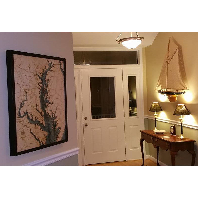 Chesapeake Bay Wood Chart