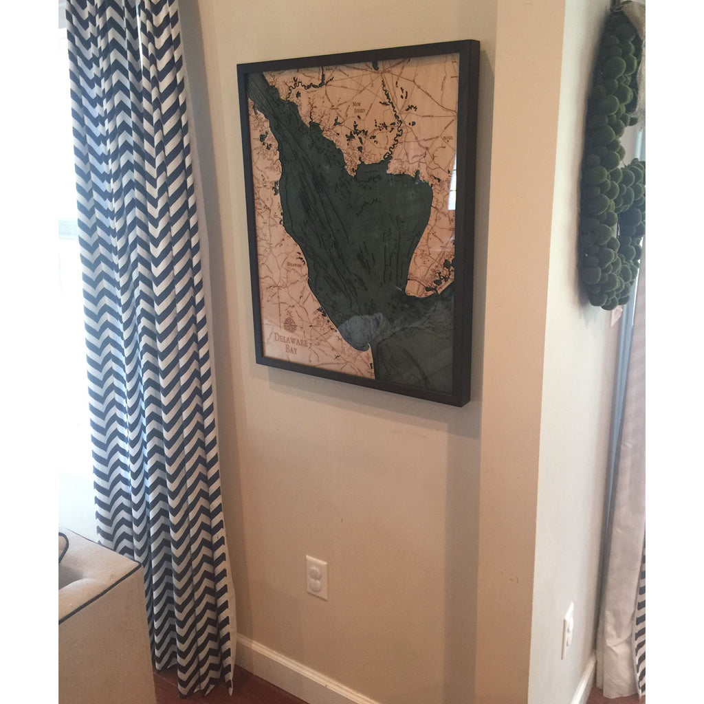 Delaware Bay Wood Chart