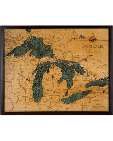 Great Lakes Wood Chart